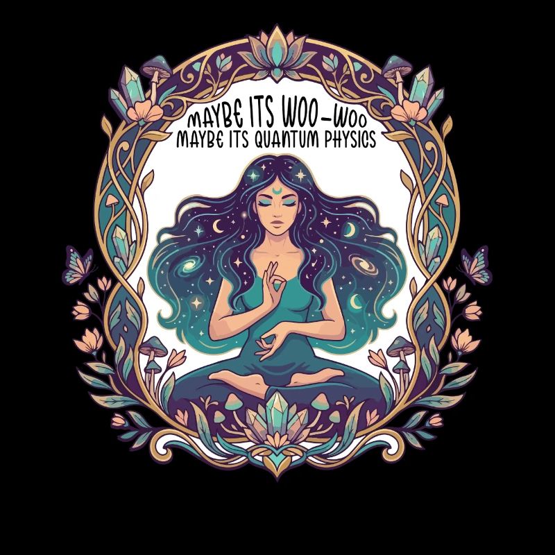 Maybe Its Woo-woo Maybe Its Quantum Physics Woman 