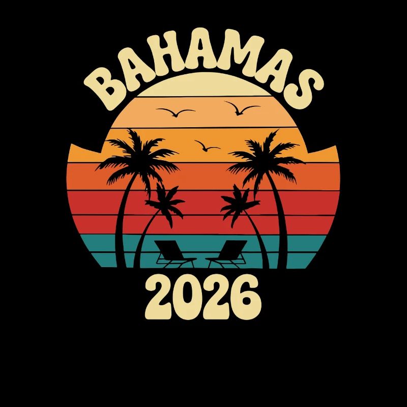 Bahamas 2026 Retro Sunset