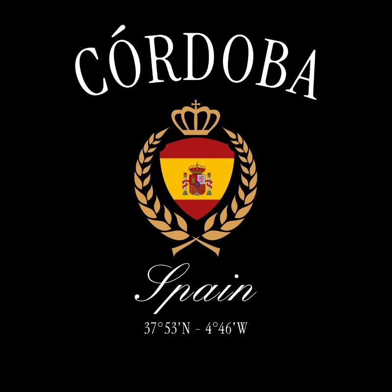 Córdoba Spanien Wappen Krone – Reise Souvenir