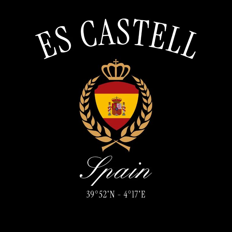 Es Castell Menorca Spanien Wappen – Reise Souvenir