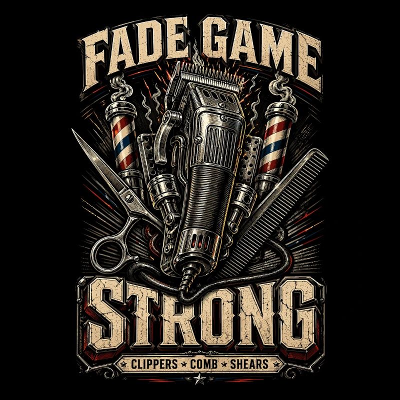 Barber Barbier Fade Jeu Fort