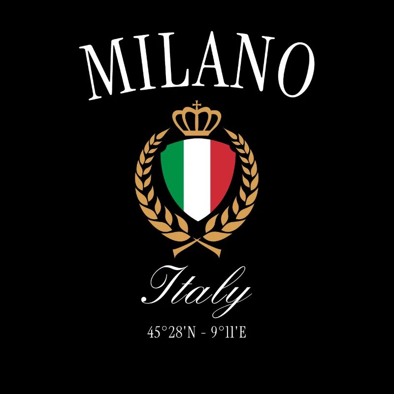 Mailand Italien Wappen Krone – Reise Souvenir
