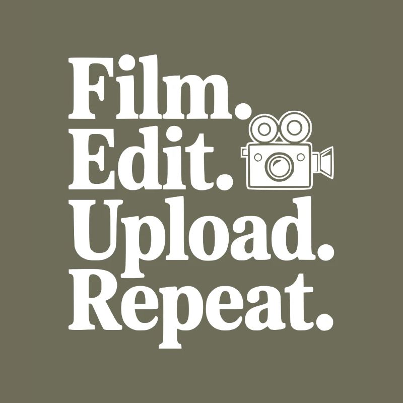 Film. Edit. Upload. Repeat.