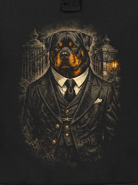 Rottweiler Dog In Mafia