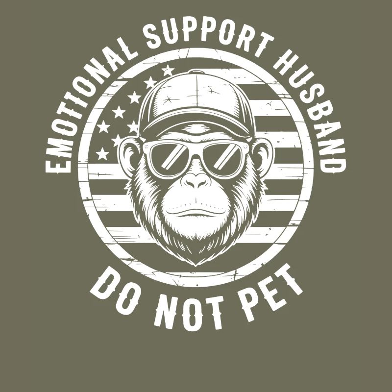 Emotional Support Monkey Do Not Pet