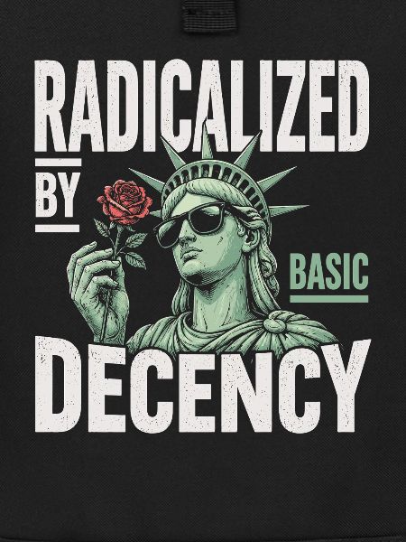 Radicalized by Decency Statue