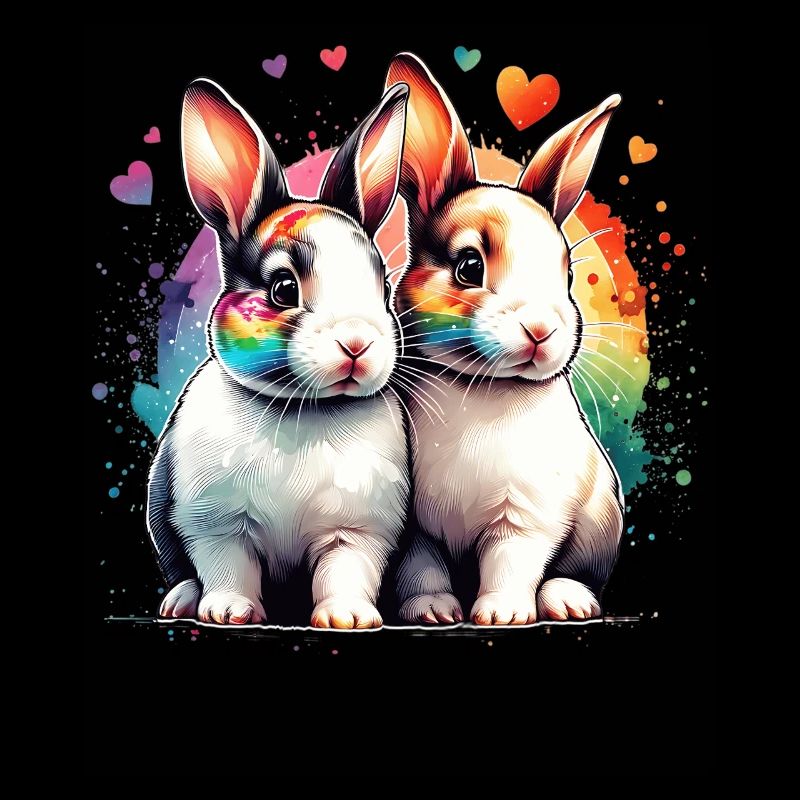 Cadeau du petit lapin Rex