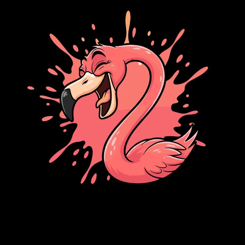 Flamingo Spritz Cartoon Pink
