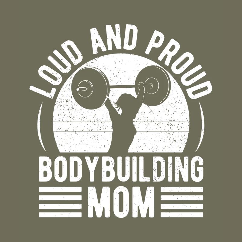 Powerlifting Bodybuilder Mom Gym