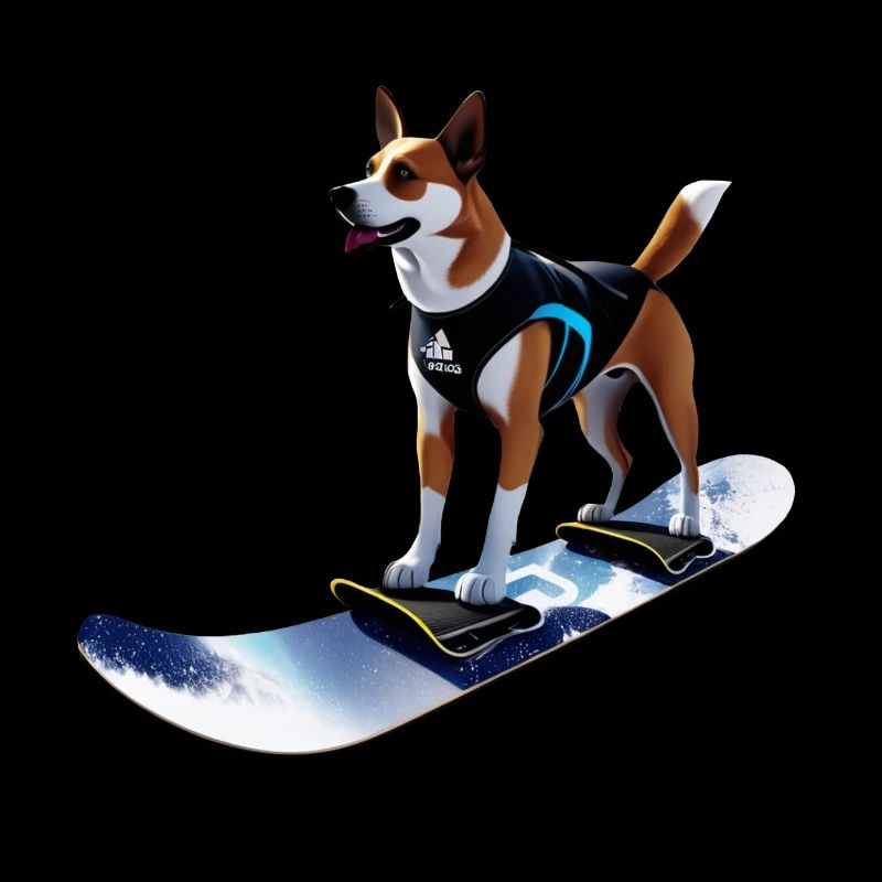 snowboard Dog