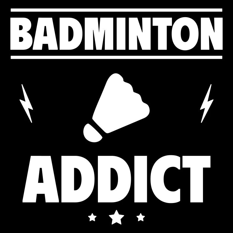 Badminton-Süchtig