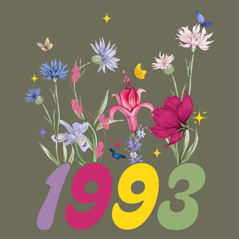 Année de naissance 1993 fleurs sauvages