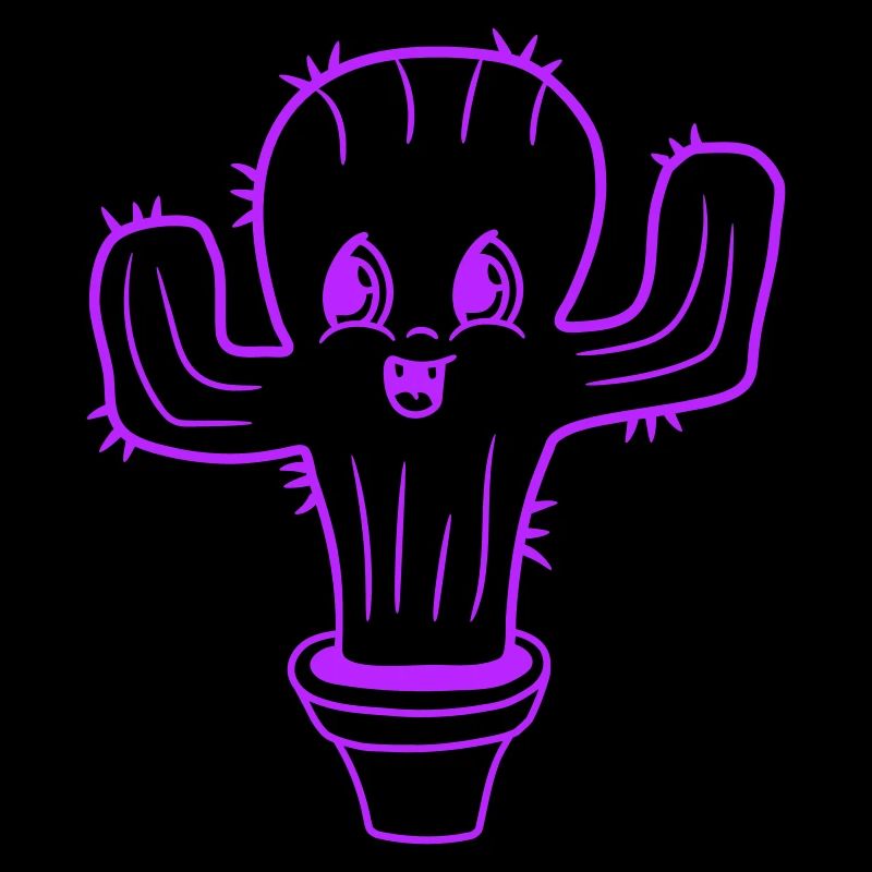 Dear Cactus Cacti Kawaii Face Cute Prickly