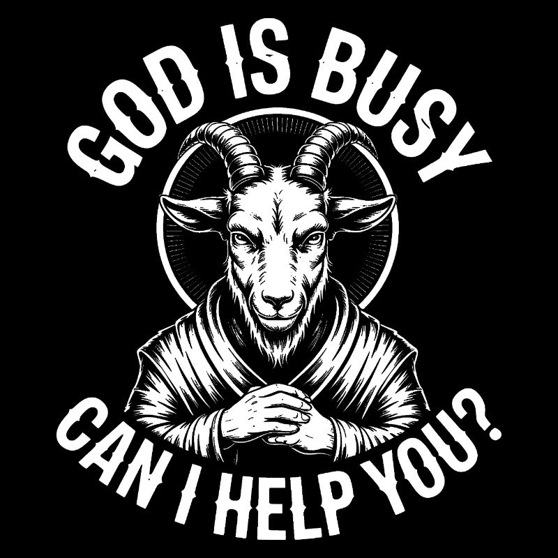 Dieu est occupé ! Athéisme Satanisme