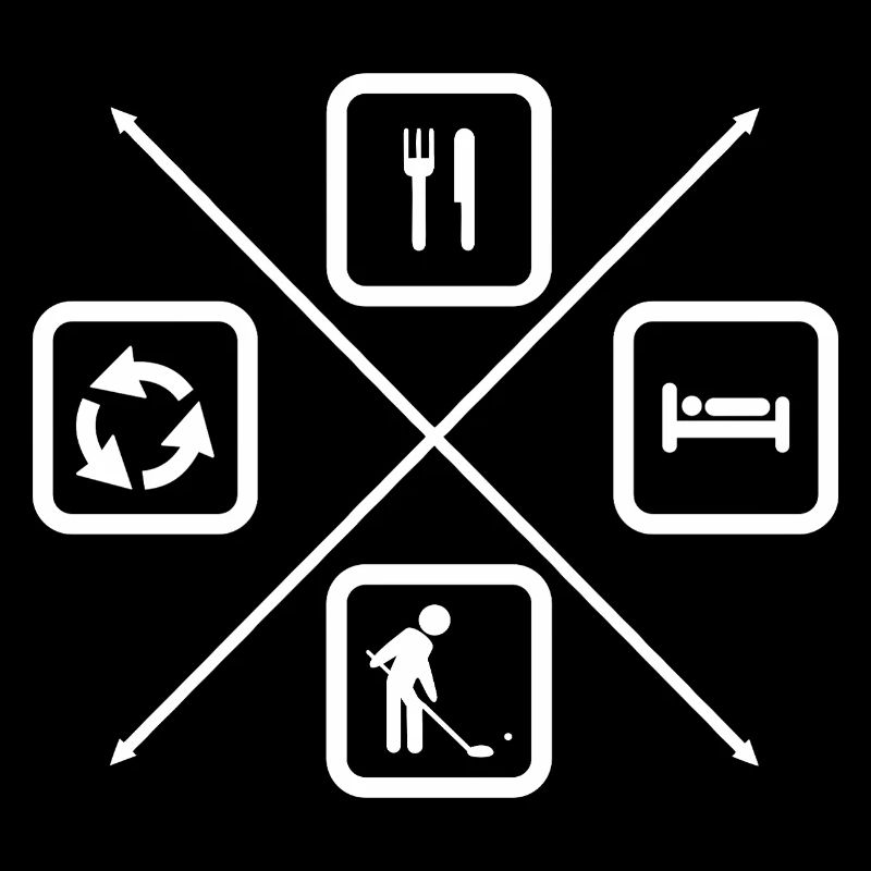Le cycle de vie d’un golfeur,Golf,Golfeur