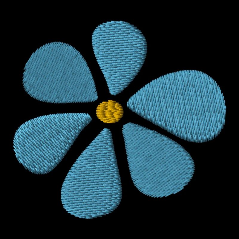 Embroidered daisy