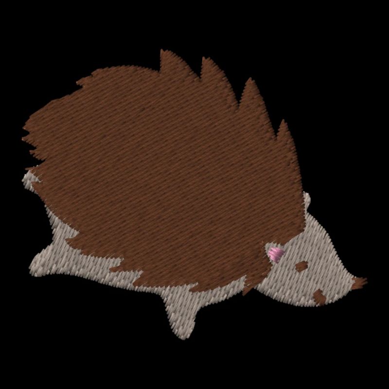 Igel bestickt