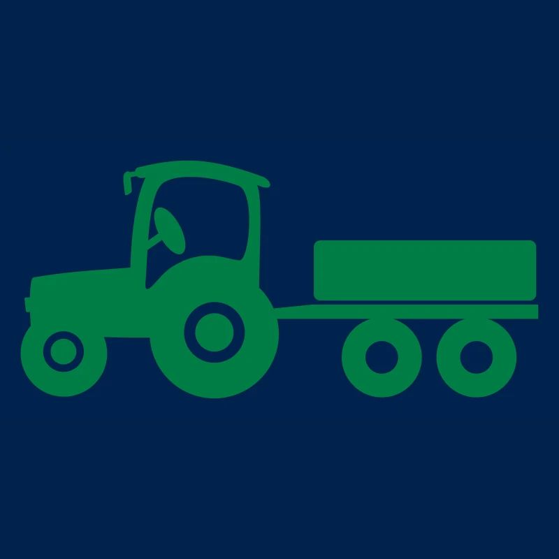 Traktor mit Anhänger