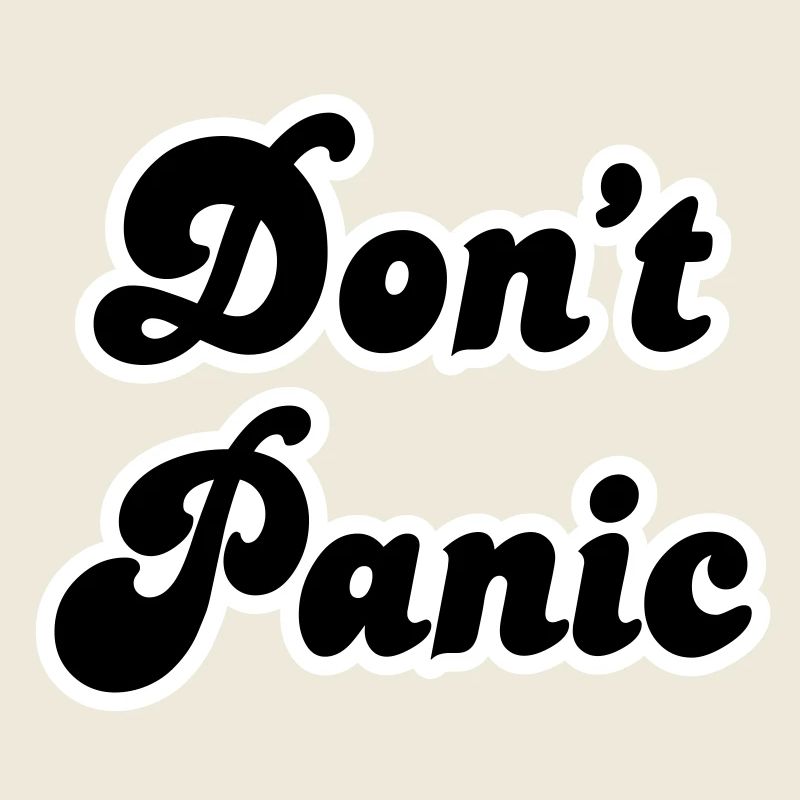 Don't panic