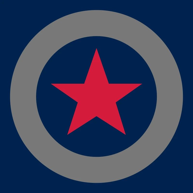 Kreis mit Stern / circled star (2c)