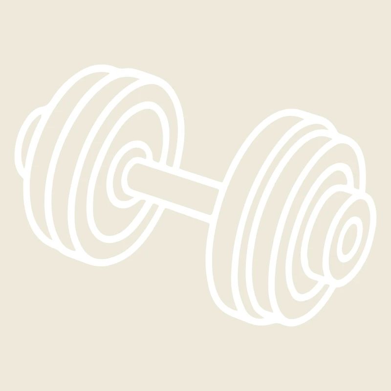 Dumbbell Weights Icon