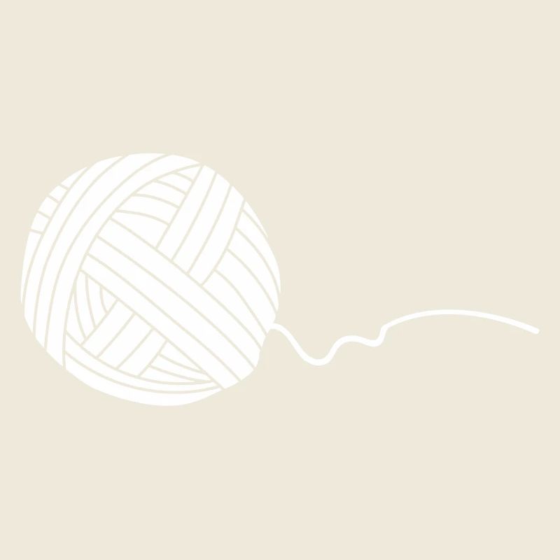Wool wool tyre white (vector object)