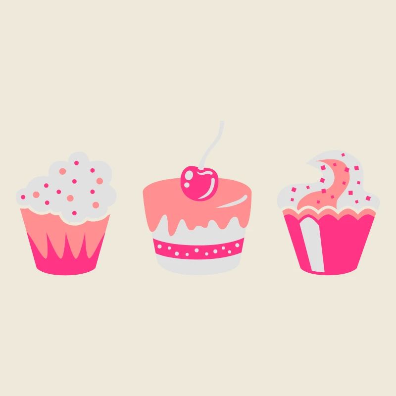 Three muffins