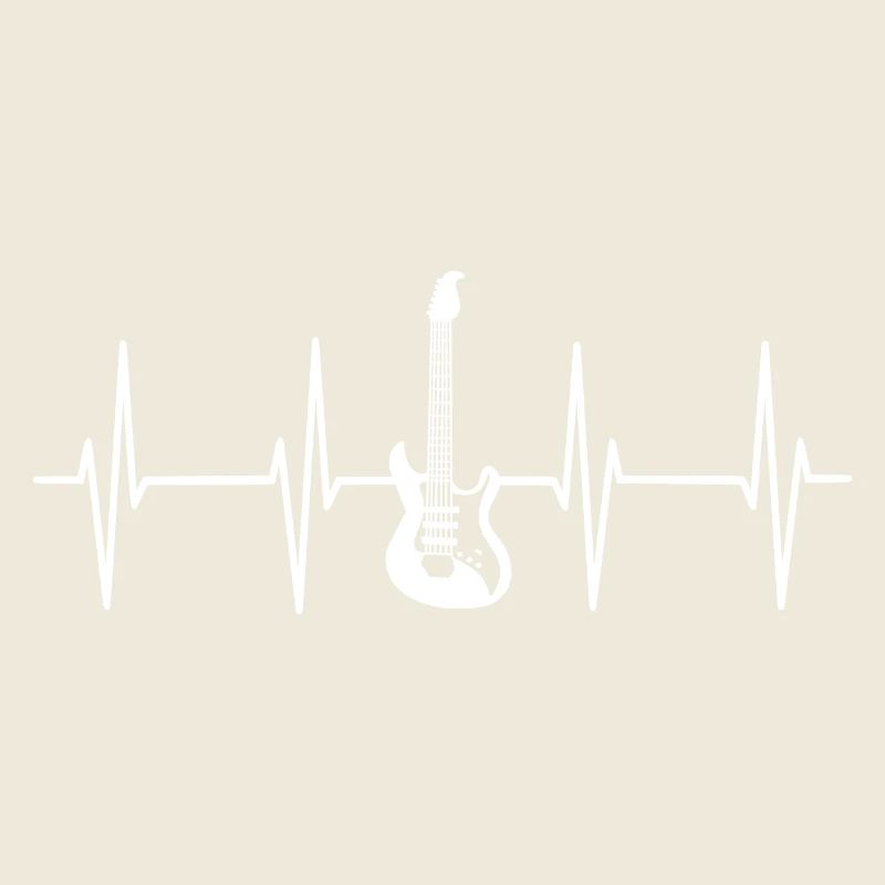 Gitarre Herzschlag