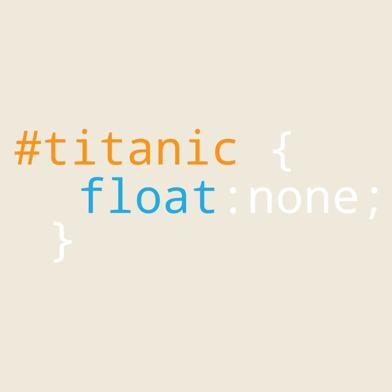 Css Puns - Titanic