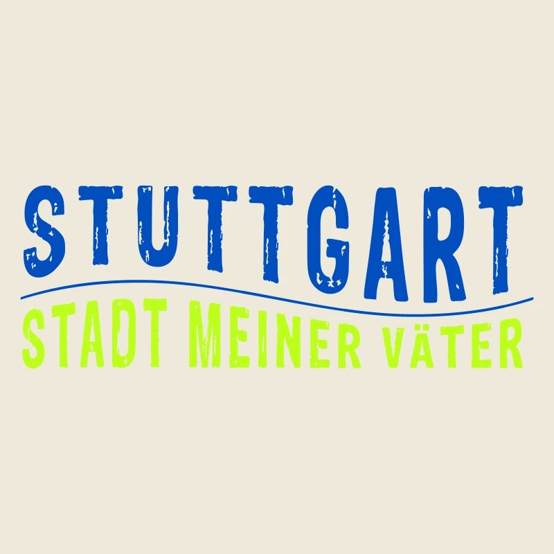 Stuttgart LA CITÉ DE MES PÈRES (illustration vectorielle)
