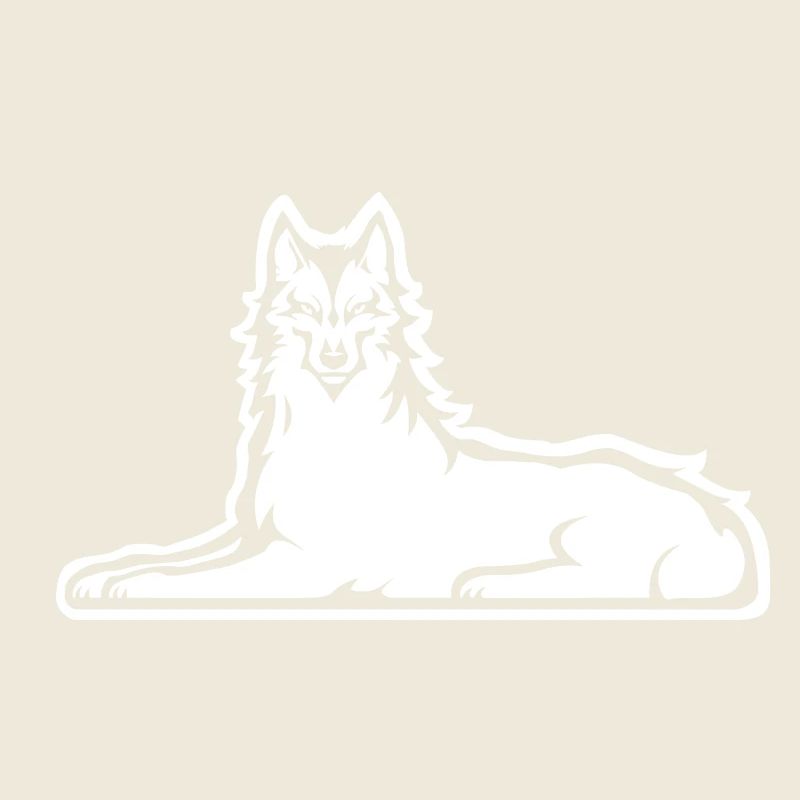 Loup blanc tchétchène