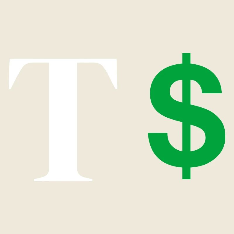 Letter t dollar