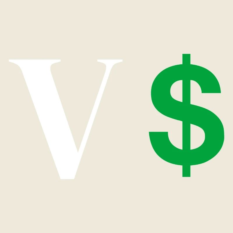 Lettre v dollar