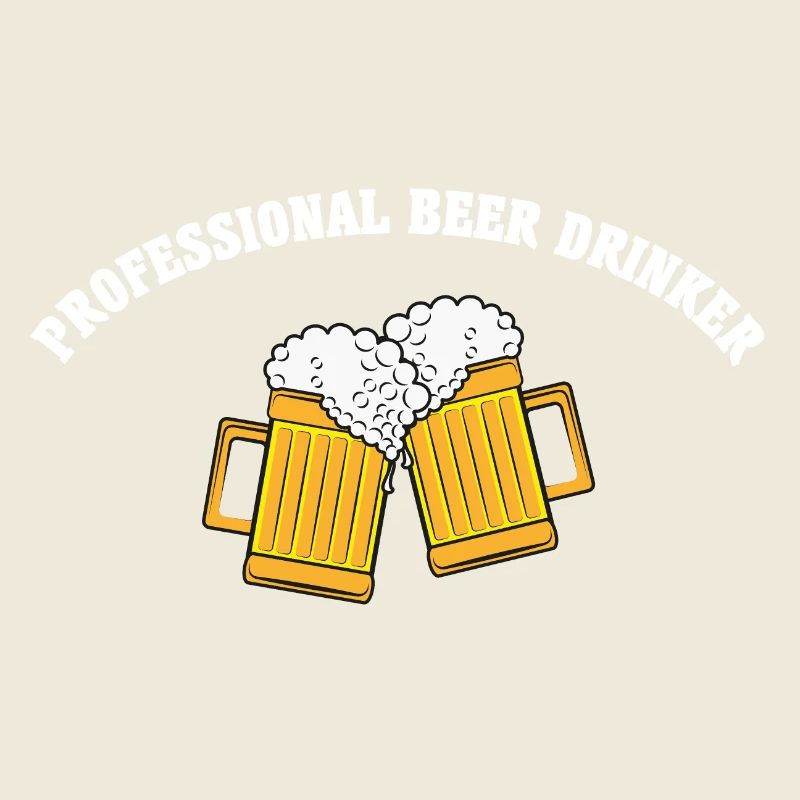 Buveur de bière professionnel