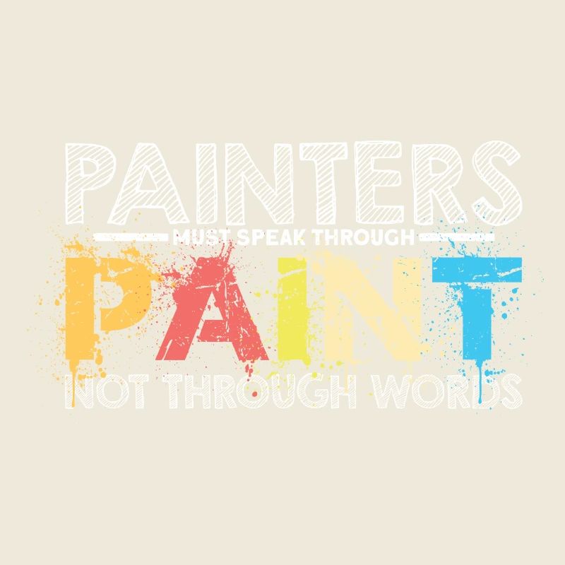 Painter - Maler Tshirt- Maler geschenk
