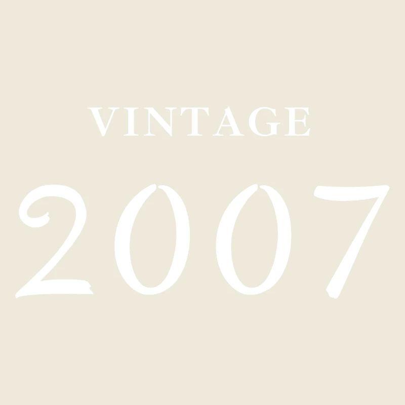 Vintage 2007 - Anniversary Gift Idea