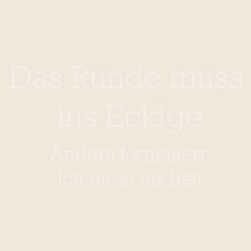 Das Runde Muss Ins Eckige