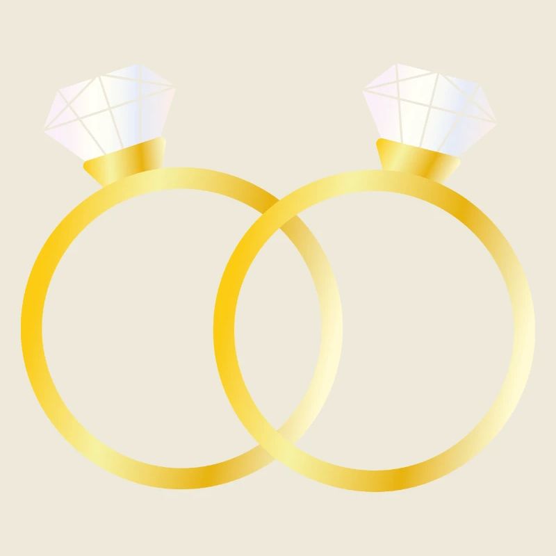 Deux bagues de diamants