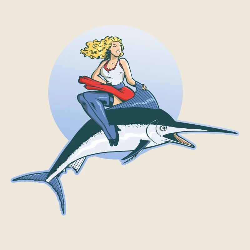 Pin Up on Swordfish