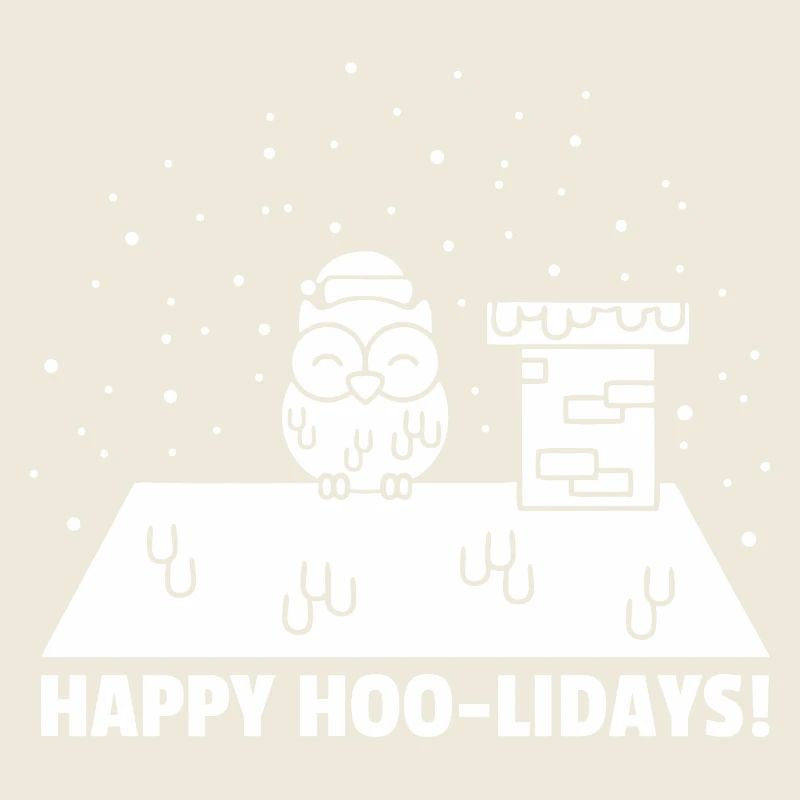 Glückliche Hoo-lidays