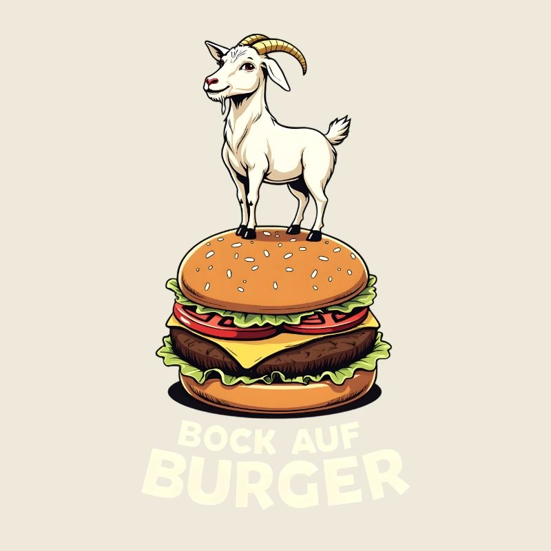Bock Auf Burger Lustiger Burger Spruch Burger