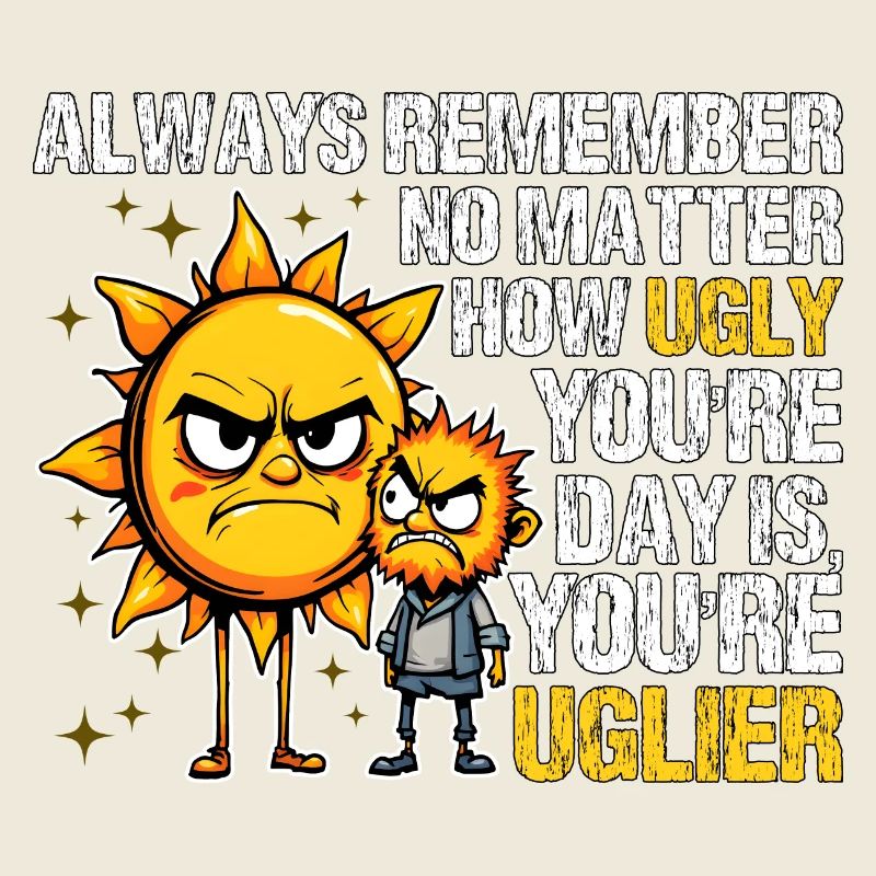 PEU IMPORTE À QUEL POINT VOTRE JOURNÉE EST LAIDE, VOUS ÊTES PLUS LAID