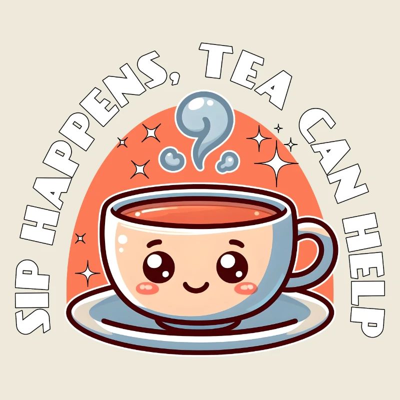 SIP HAPPENS, TEA CAN HELP
