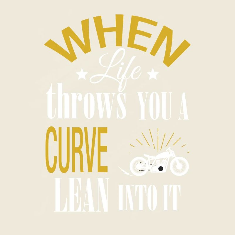 When life throws you a curve lean into it