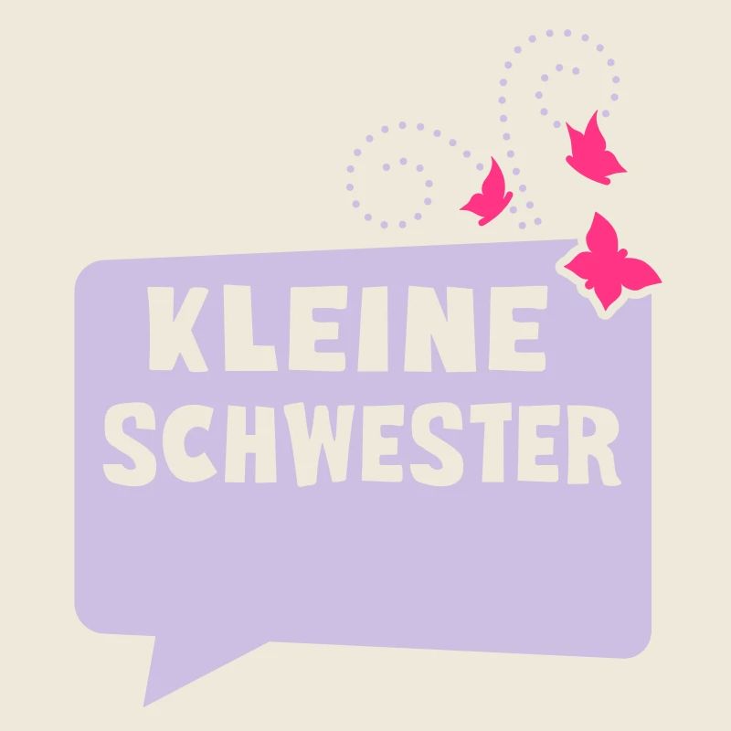 Kleine Schwester - Sprechblase