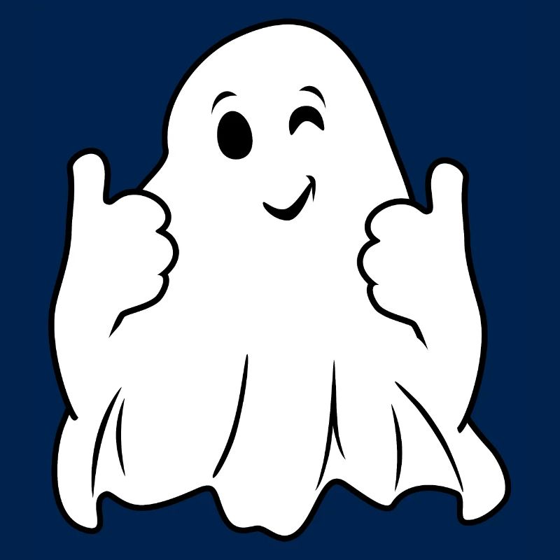 Winking ghost
