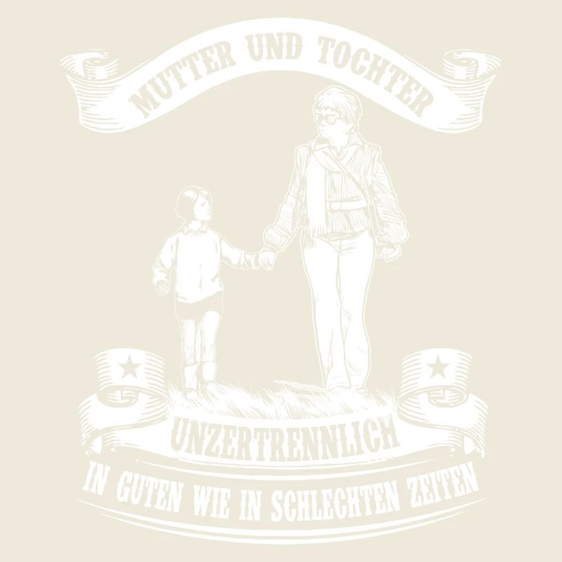 Mutter und Tochter - Unzertrennlich