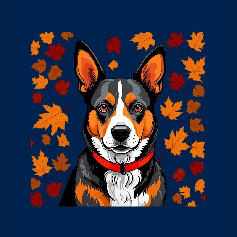 Herbst-Hund