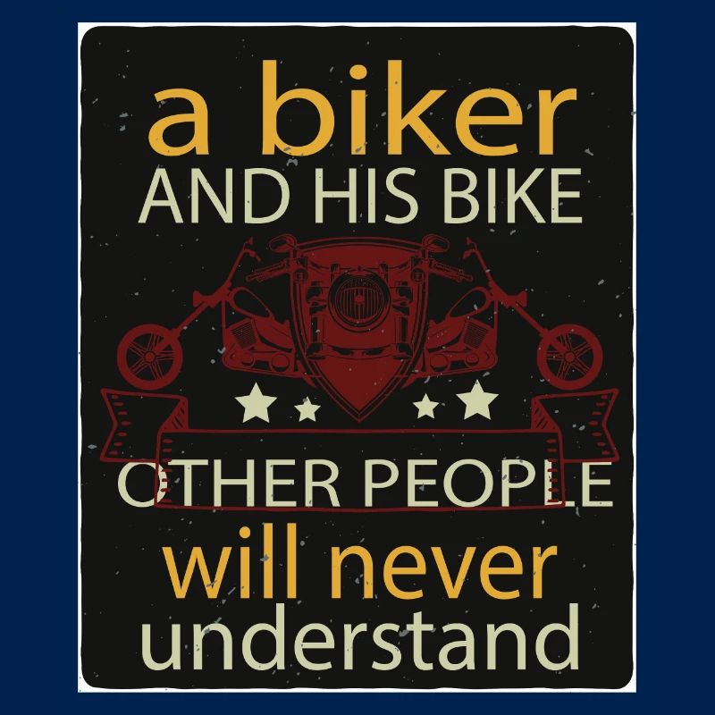Ein Biker und sein Motorrad - eine Leidenschaft!