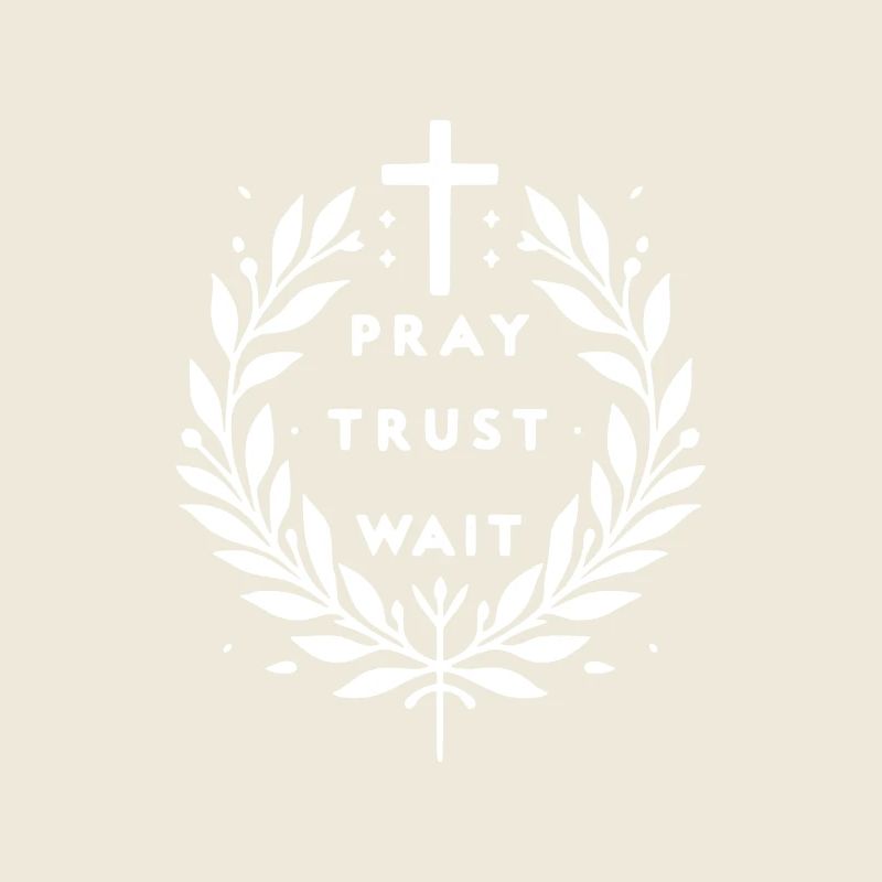 Pray Trust Wait